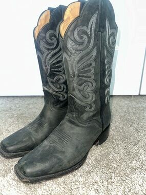 Black Western Cowboy Boots